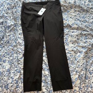 W by Worth brown fitted slacks.  NWT